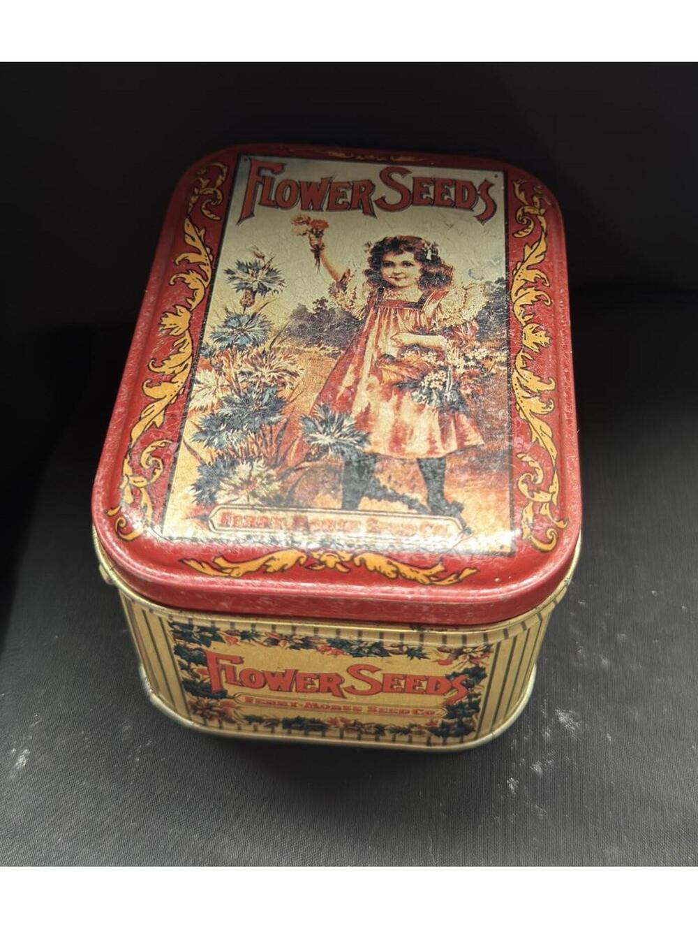 Vintage Style Ferry-Morse Seed Company Tin